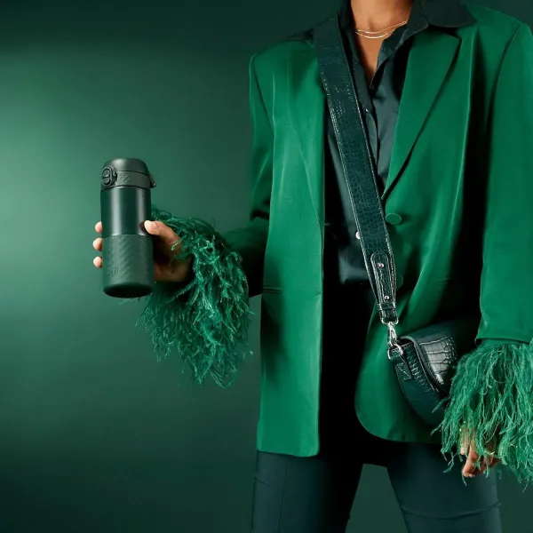 Θερμός ion8 για καφέ 360ml dark green - Ion8