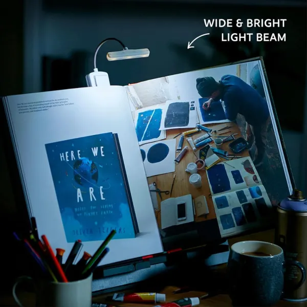 φακός ανάγνωσης if the really bright book light μπλε - If