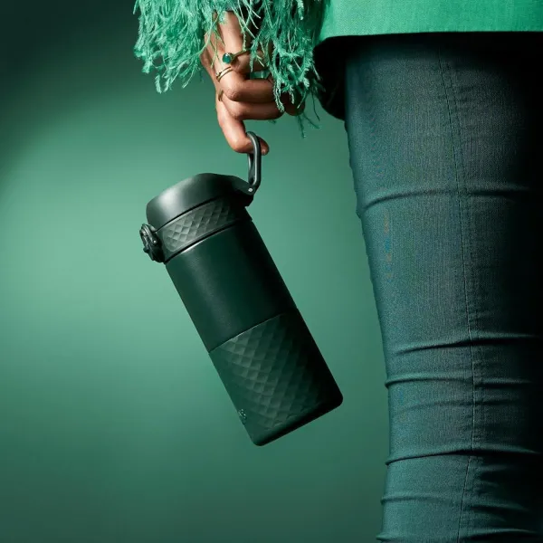 Θερμός ion8 για καφέ 360ml dark green - Ion8