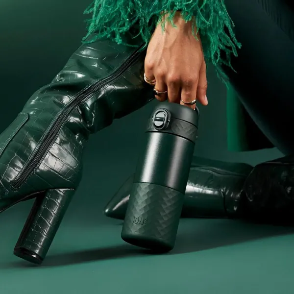Θερμός ion8 για καφέ 360ml dark green - Ion8