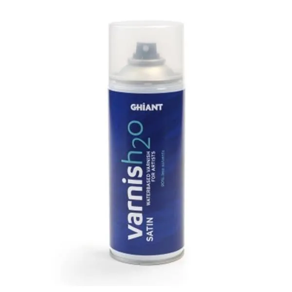 Βερνίκι σατινέ οικολογικό h2o ghiant 400ml για λάδια & ακρυλικά - Ghiant