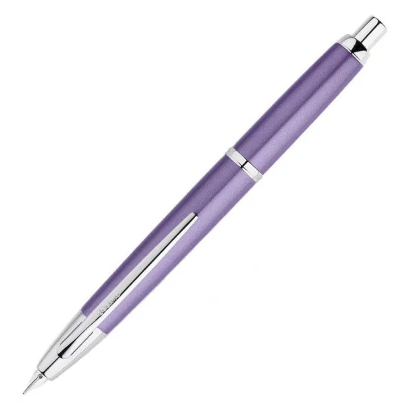 πένα pilot capless decimo rhodium 18k medium fct-1500rr-v-m μωβ - Pilot