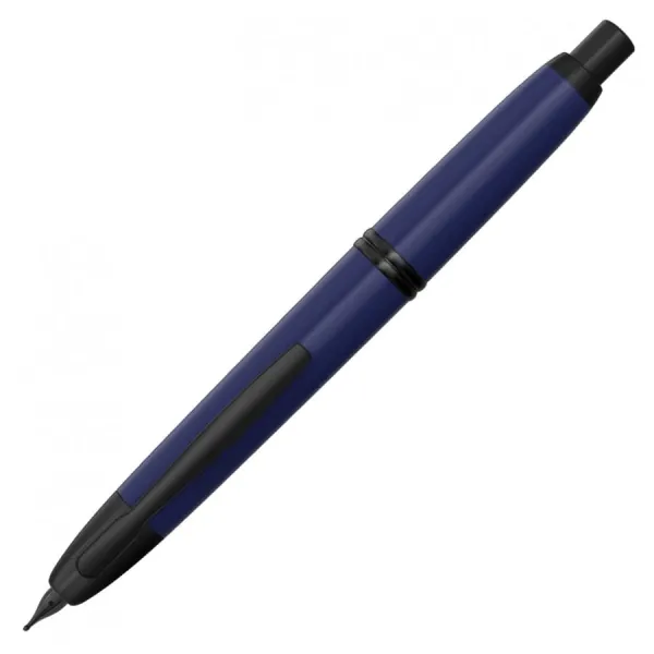 πένα pilot capless matt black titanium 18k medium fc-1700rb-m-bl midnight blue - Pilot