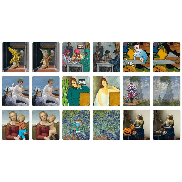 Επιτραπέζιο παιχνίδι ludaticca lab+craft-crazy art game 5+ - Ludaticca