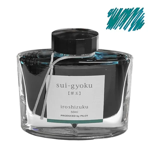 Μελάνι πένας pilot iroshizuku 50cc sui-gyoku emerald green - Pilot