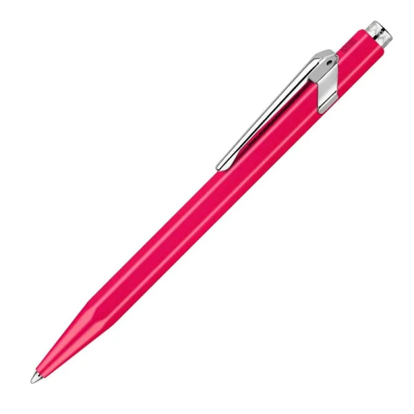 στυλό caran d'ache μεταλλικό blister medium fluo ροζ ballpen - Caran d'ache
