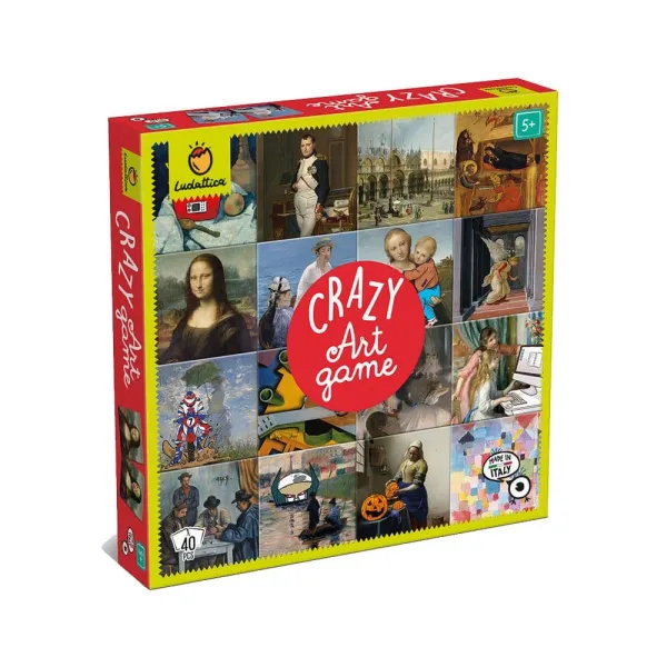 Επιτραπέζιο παιχνίδι ludaticca lab+craft-crazy art game 5+ - Ludaticca