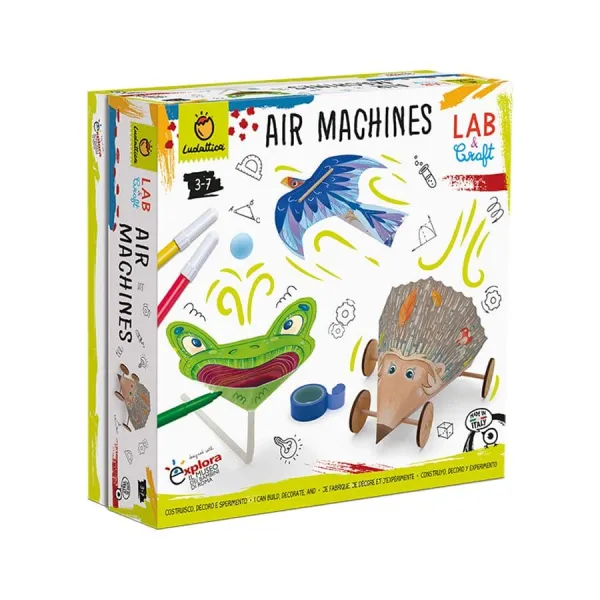 Κατασκευή ludattica lab+craft-air machines 3+ - Ludaticca
