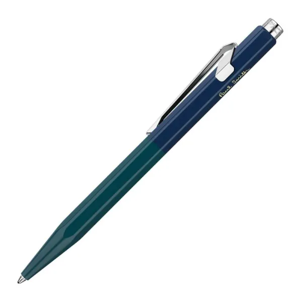 στυλό caran d'ache 849 by paul smith medium racing green/navy μεταλλικό κουτί δώρου - Caran d'ache