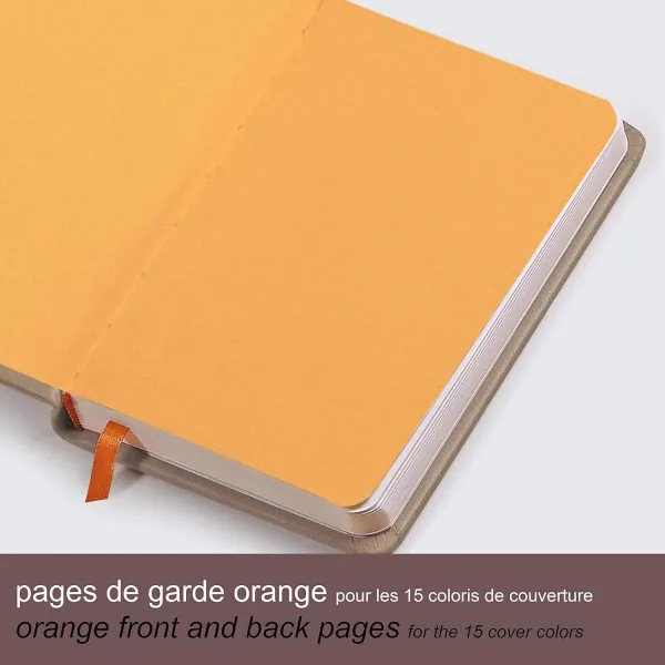 σημειωματάριο rhodia webnotebook καφέ a5 ριγέ 96 φύλλα - Rhodia