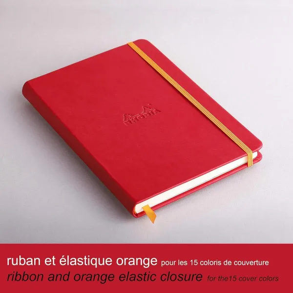 σημειωματάριο rhodia webnotebook κόκκινο a5 ριγέ 96 φύλλα - Rhodia