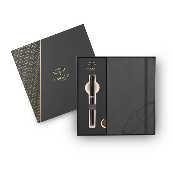 πένα parker i.m black purple ring bt με δώρο σημειωματάριο - Parker