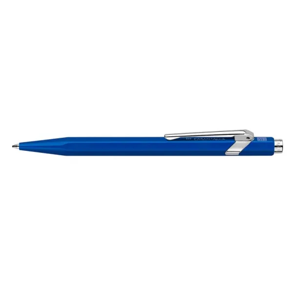 στυλό caran d'ache 849 classic μεταλλικό medium μπλε ballpen - Caran d'ache