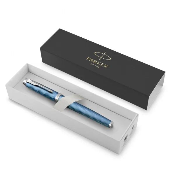 πένα parker i.m. premium blue grey ct fpen - Parker