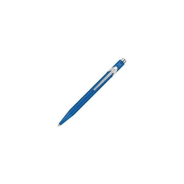 στυλό caran d'ache 849 colormat-x μπλε σε μεταλλικό κουτί δώρου ballpen - Caran d'ache