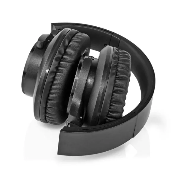 Ακουστικά nedis over-ear ασύρματα/ενσύρματα 7 ωρες λειτουργίας μαύρα - Nedis