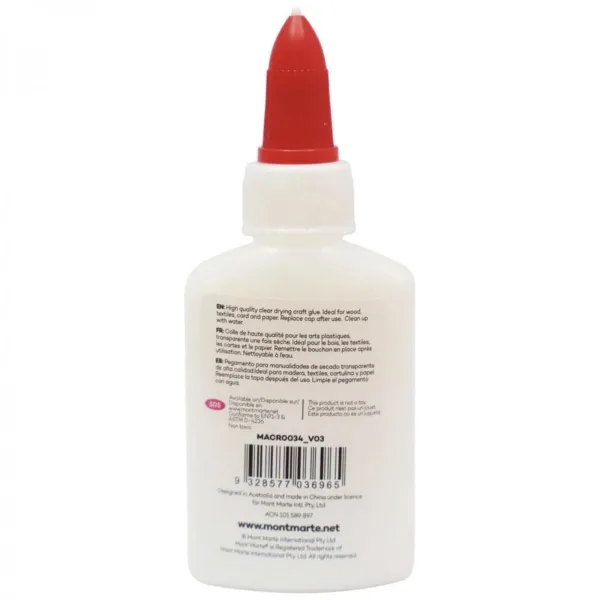 Κόλλα χειροτεχνίας mont marte pva craft glue 40gr - Mont marte