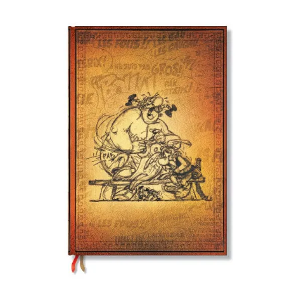 Sketchbook paperblanks obelix & co ριγέ grande - Paperblanks