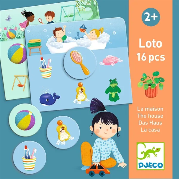 Επιτραπέζιο παιχνίδι djeco lotto 2+ - Djeco