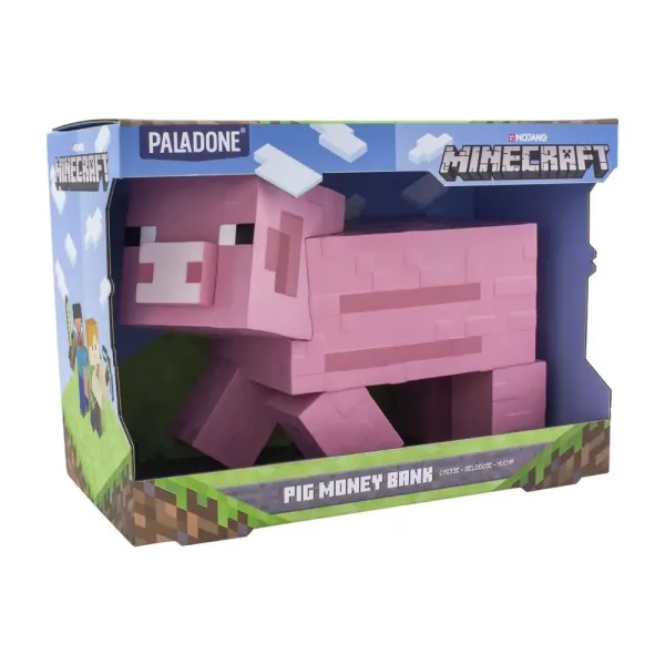 Κουμπαράς minecraft pig 12cm - Half moon bay