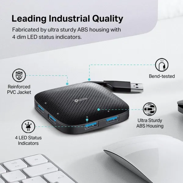 Usb hub tp-link 4 port portable uh400 super speed 3.0 - Tp-link