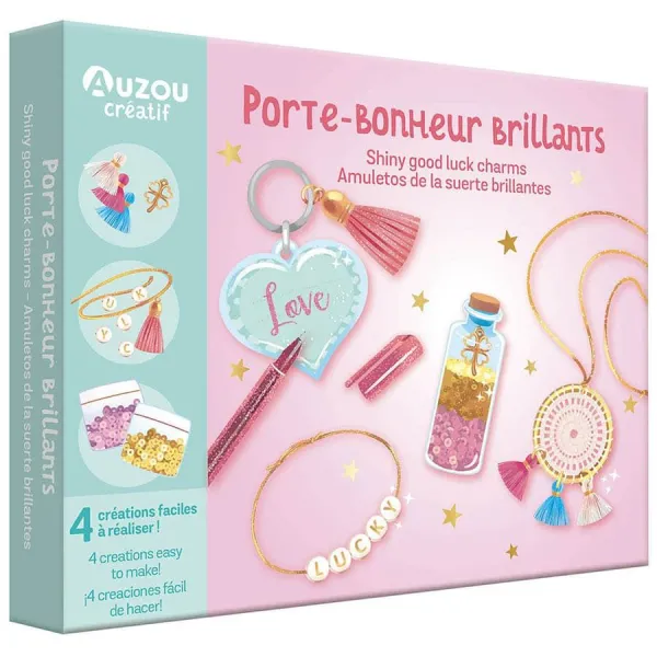 Κατασκευή auzou my artistic kit - shiny good luck charms 6+ - Auzou