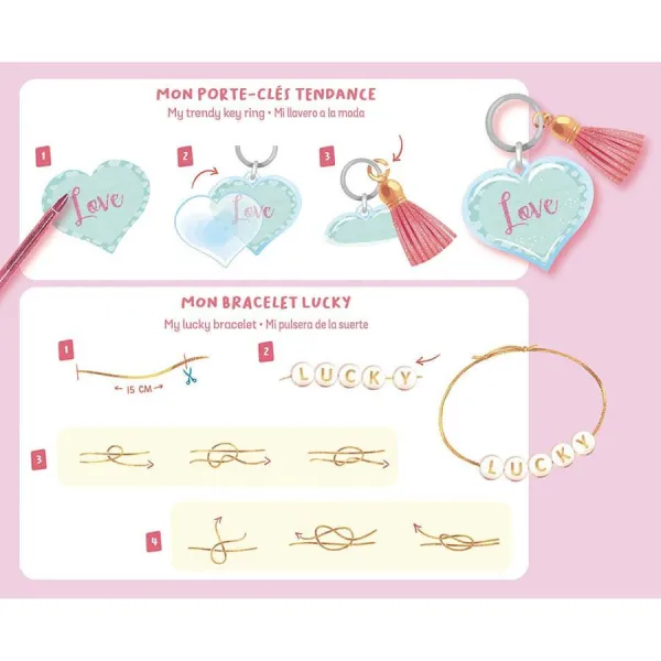 Κατασκευή auzou my artistic kit - shiny good luck charms 6+ - Auzou