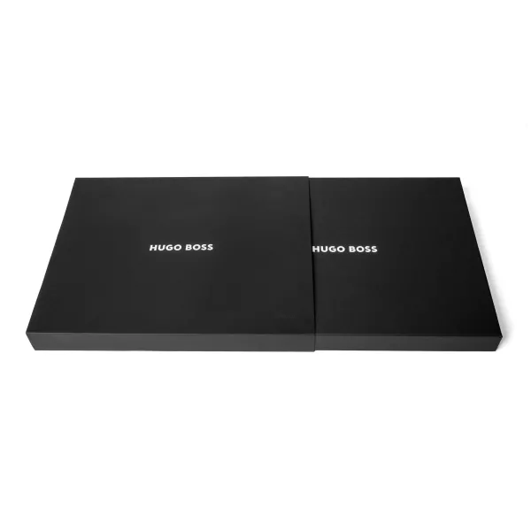 Ντοσιέ hugo boss conference folder zip pure iconic a4 black - Hugo boss