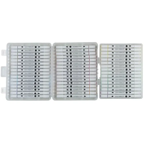 Μαρκαδόροι centrum sketch markers dual tip 48 χρώματα - Centrum