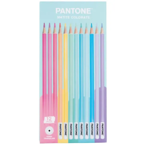 Ξυλομπογιές osama pantone 12 τεμάχια - Osama