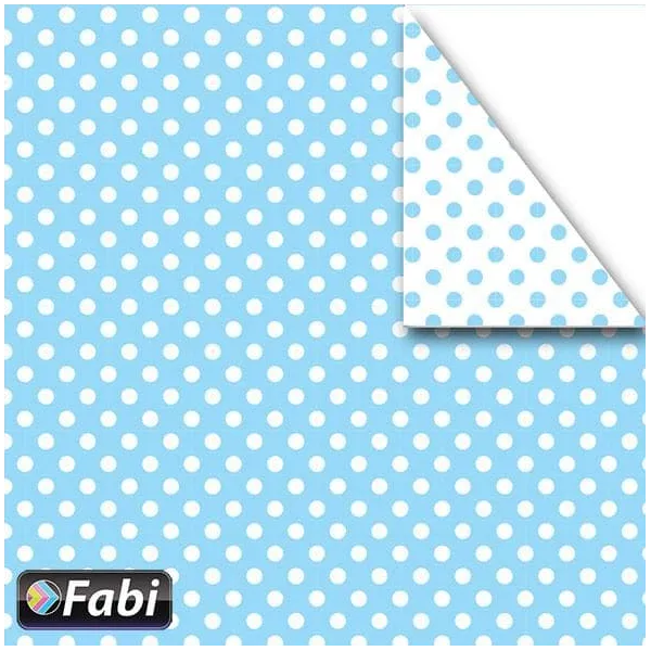 χαρτόνι διπλής οψης 50x70cm 220 gr. πουα λαχανί - Fabi