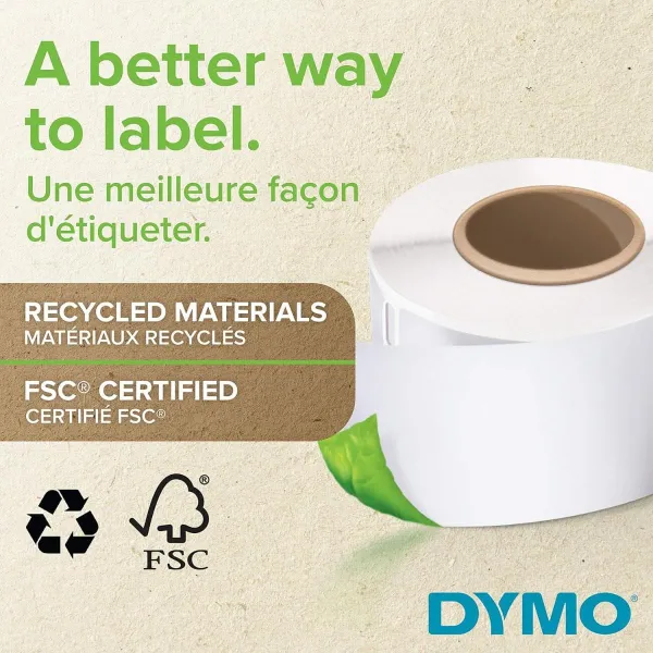 Ετικέτες dymo 13187 lw lrg address labels 89mm x 36mm 24 rolls - Dymo