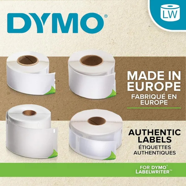 Ετικέτες dymo 99019 lw l/a file labels largel 190mm x 59mm - Dymo