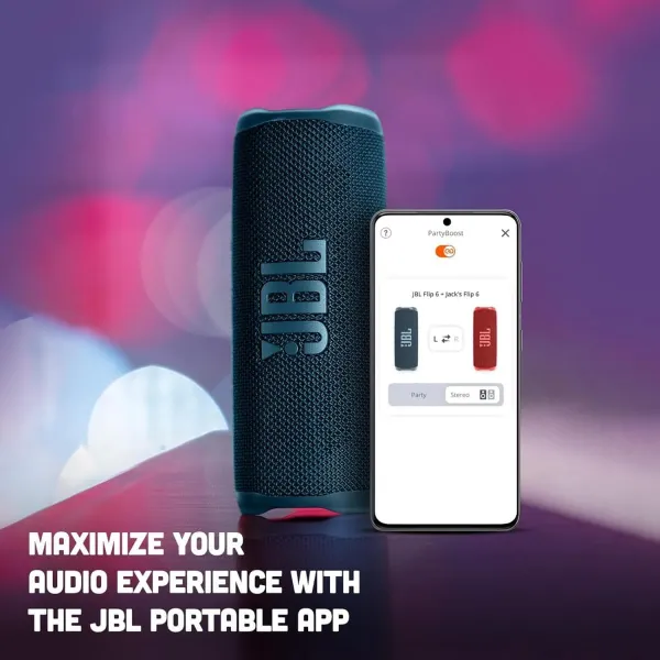 Ηχείο jbl flip 6 portable bluetooth speaker water-dust proof ip67 grey - Jbl