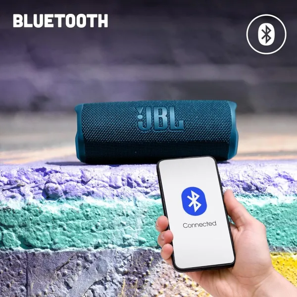 Ηχείο jbl flip 6 portable bluetooth speaker water-dust proof ip67 grey - Jbl