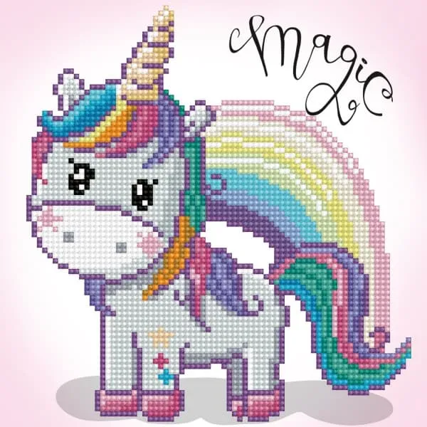 Κατασκευή diamond dotz magic rainbow 13+ - Diamond dotz