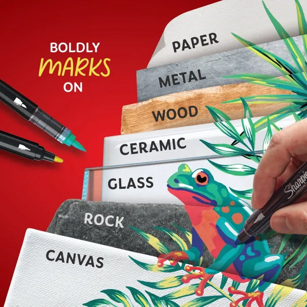 σετ μαρκαδόροι sharpie creative acrylic markers 12 τεμάχια - Sharpie