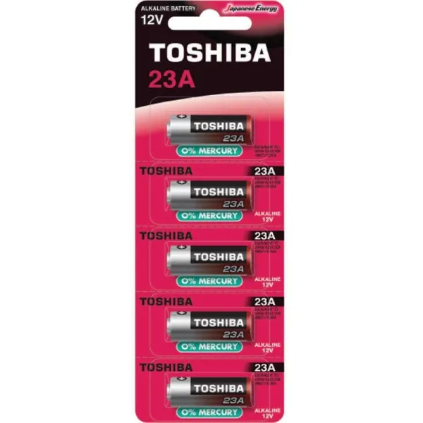 Μπαταρίες toshiba 23a 5 τεμάχια 12v - Toshiba