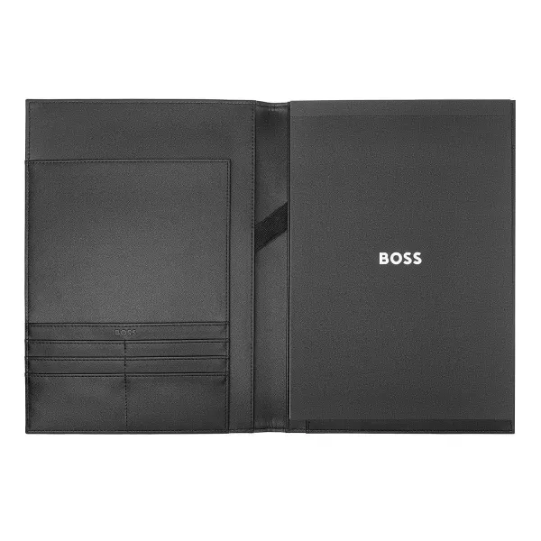 Ντοσιέ hugo boss folder a4 monogram black - Hugo boss