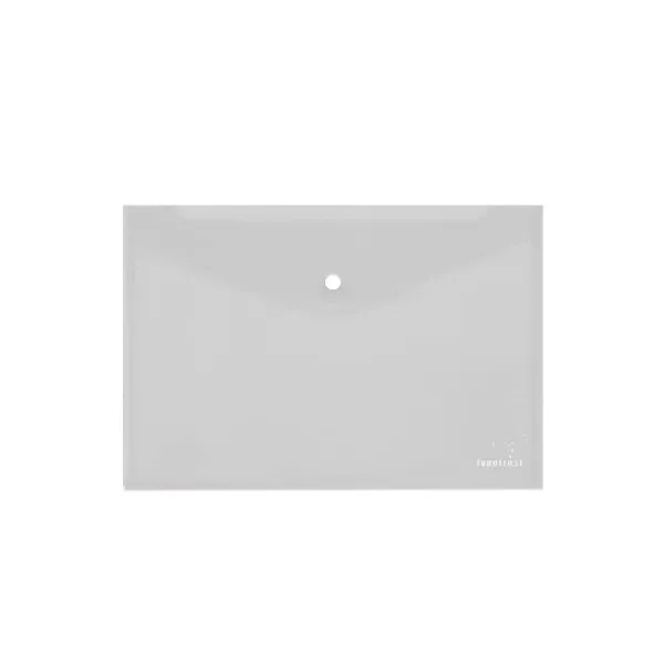 Ντοσιέ με κουμπί α5 typo διαφανές - Typotrust