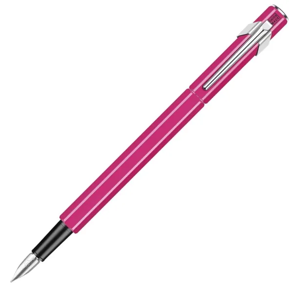 πένα caran d'ache 849 plume fluo medium ροζ - Caran d'ache