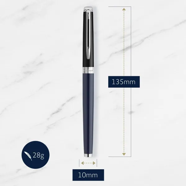 πένα waterman hemisphere colour block black - blue ct fpen - Waterman
