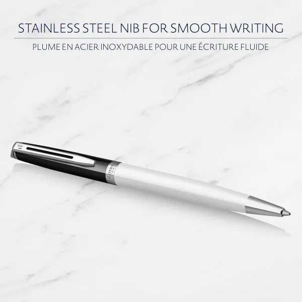 στυλό waterman hemisphere colour block black - white ct ballpen - Waterman