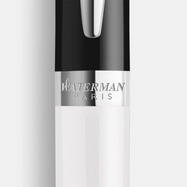 στυλό waterman hemisphere colour block black - white ct ballpen - Waterman
