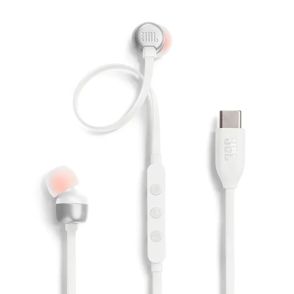 Ακουστικά jbl tune 310c in-ear headphones usb-c hi-res white - Jbl