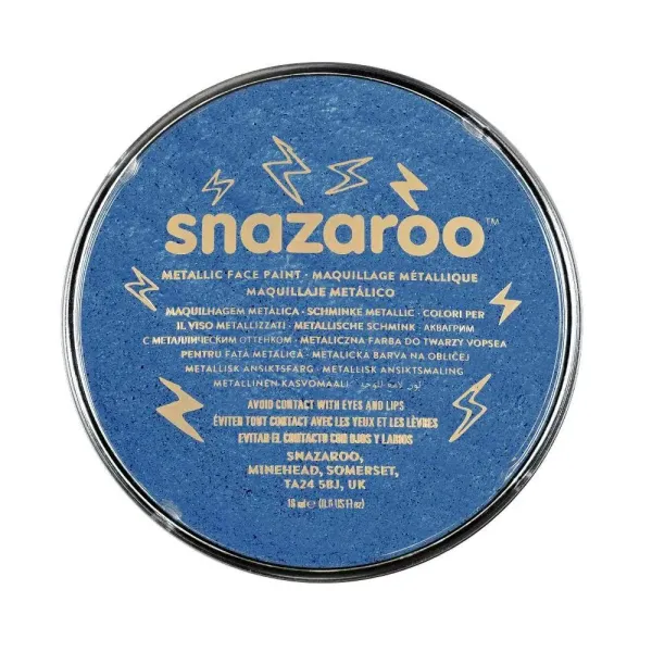 χρώμα για το πρόσωπο snazaroo electric blue - Snazaroo
