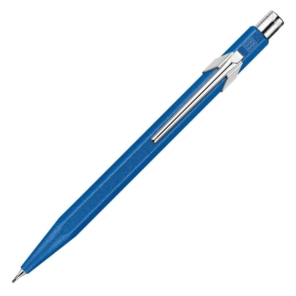 Μηχανικό μολύβι caran d'ache colomat-x 0.7mm μπλε σε μεταλλική θήκη - Caran d'ache
