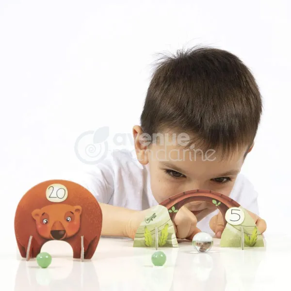 παιχνίδι με μπίλιες marbles game mandarine - Mandarine