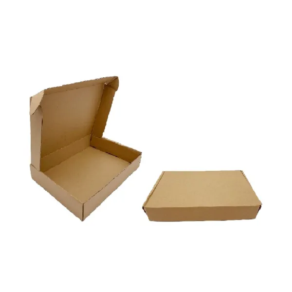 Κουτί αποστολής χάρτινο 24x17x4cm κραφτ - συσκευασία 100 τεμαχίων - Metron