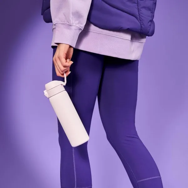 παγούρι ion8 μεταλλικό 600ml pale lilac - Ion8